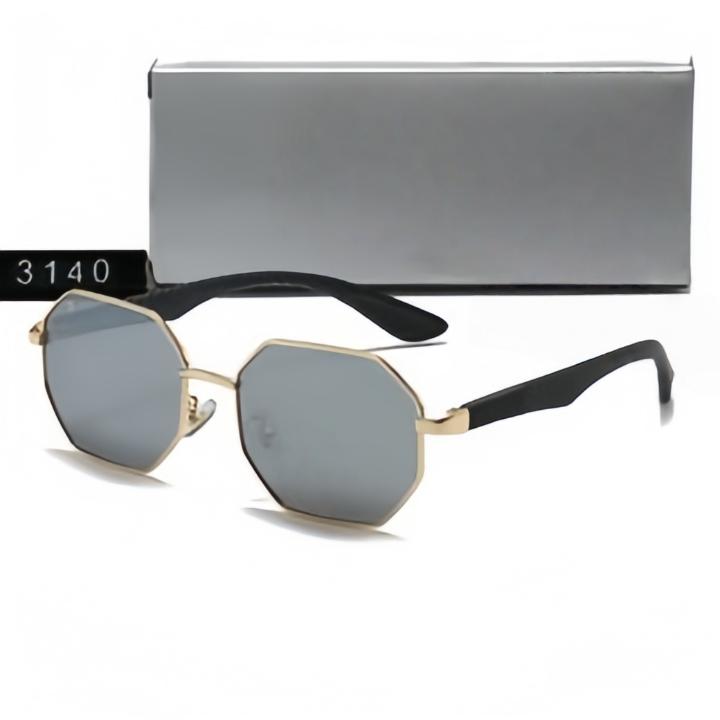 2026 Men Classic Brand Retro women Sunglasses Luxury Designer Eyewear Metal Frame Designers Sun Woman glass lenses With box 3140