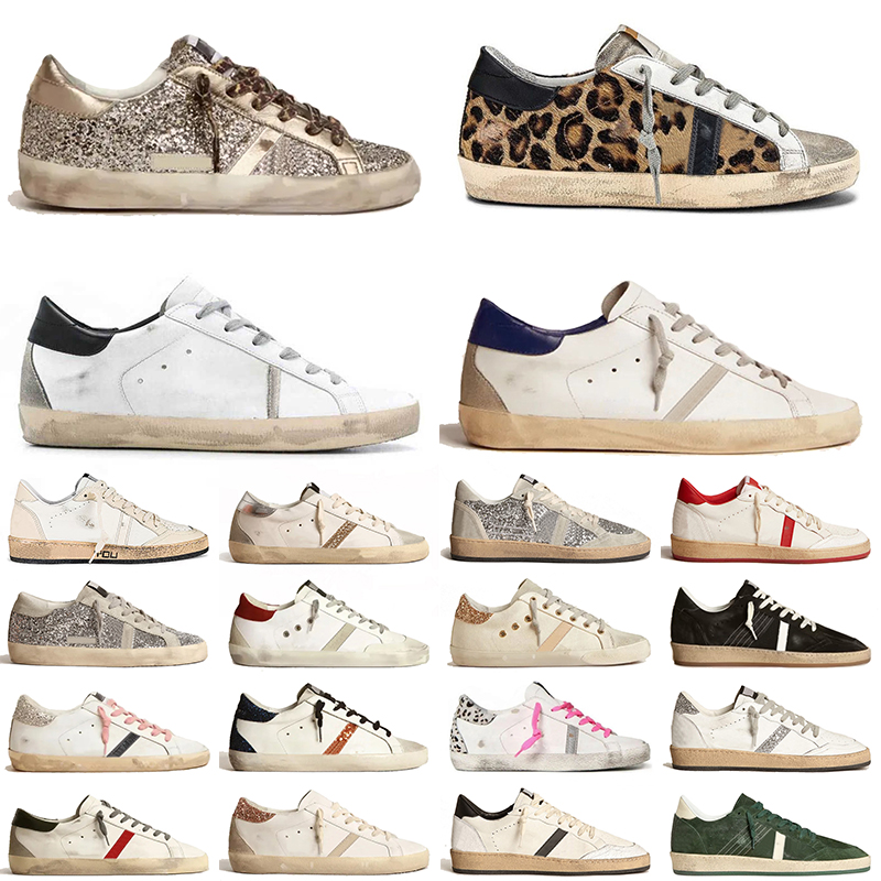 Top Quality 2026 Designer Dress Shoes for Men Women Star Sneakers Leopard Black Tab Blue Black White Platform Leather Old Suede Loafers Eur 35-46