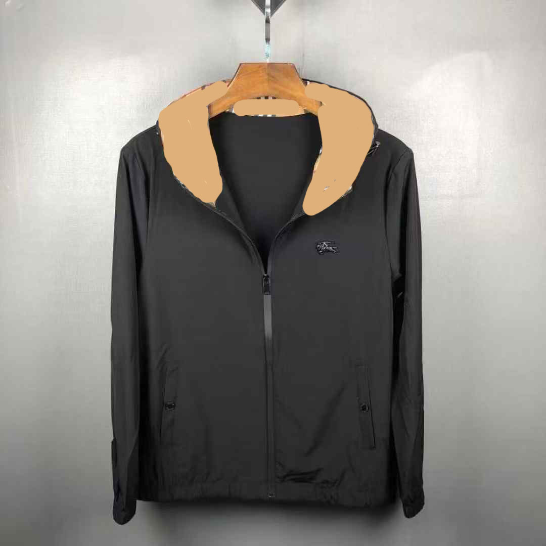 Embroidery Horse Designer Coat Mens Jacket Casual Jackets For Man Hoody Zippers Full-Zip Hiking Travel Windproof Male Outwears Coats with Hooded