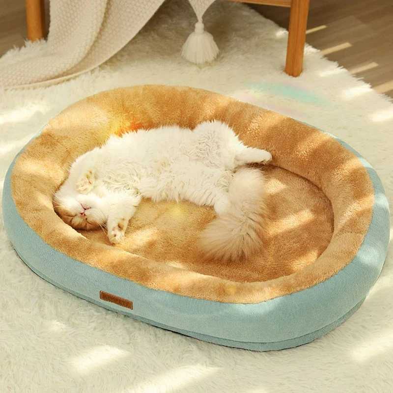 Winter Warm Breathable Puppy Kennel Sleep Removal Washing Softening of Puppy Mats Cat Beds Dog Beds Kennels Anti Slip Pet Beds M251217