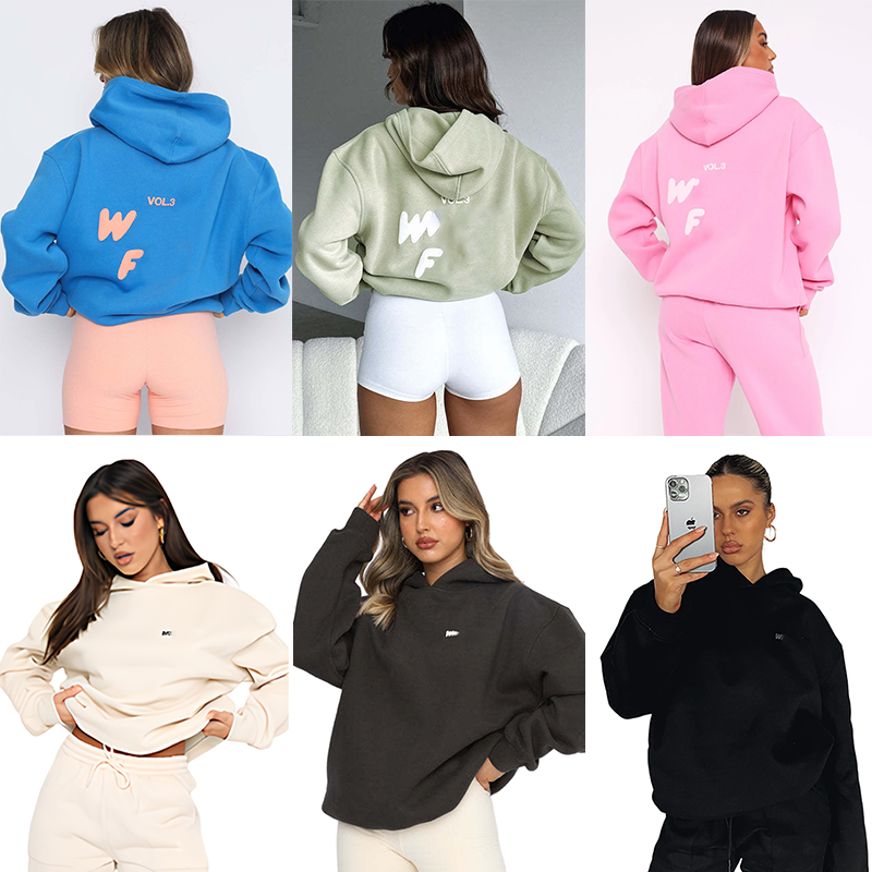 Whitess Foxlisness Designer Women's Sports Hoodie Autumn Women's Hoodie Hoodie Sportswear Women's Loose Hoodie Women's Top