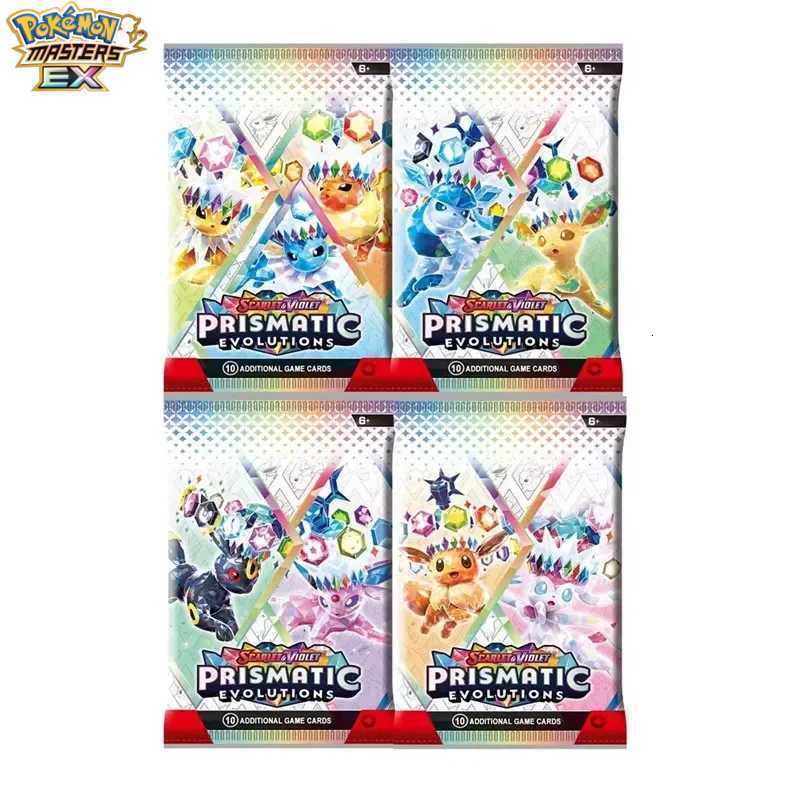 360 Pcs Card Prismatic Evolutions Obsidian Flames PALDEAN FATES Surging Sparks English Booster Battle Transaction Card L2 L251217HXNX