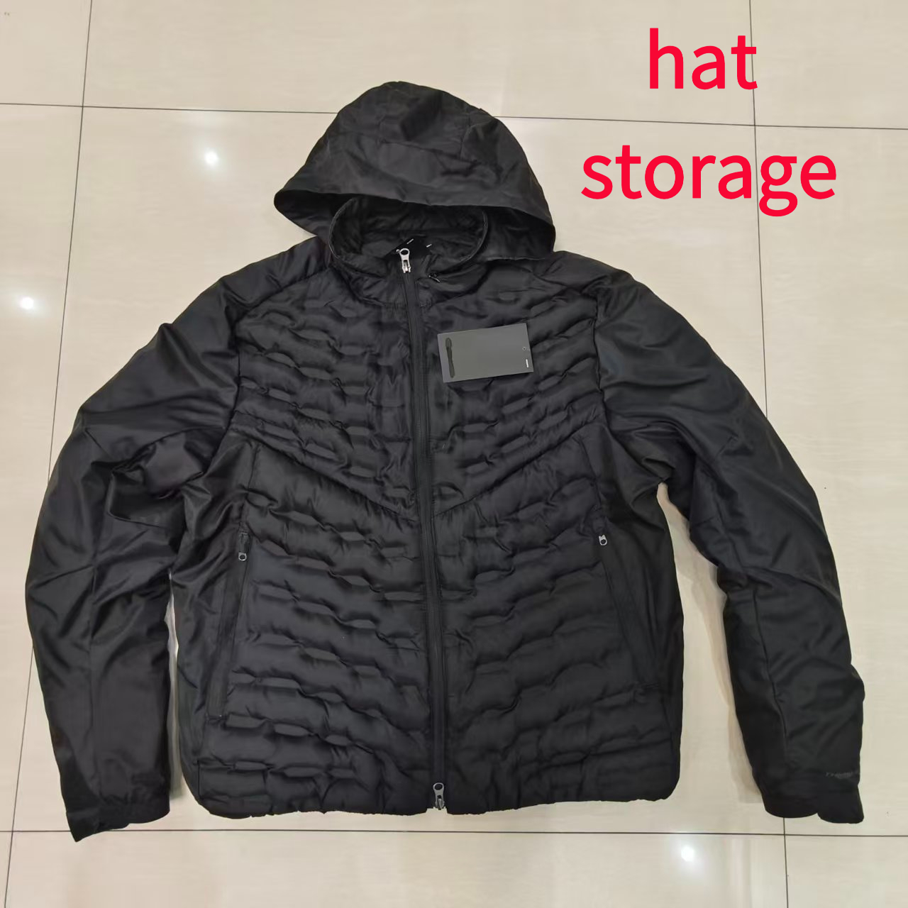 Mens Sports jacket parkas winter warm outwear running jogger vest waterproof jackets hoodie lightweight black Jacket Sport outdoors