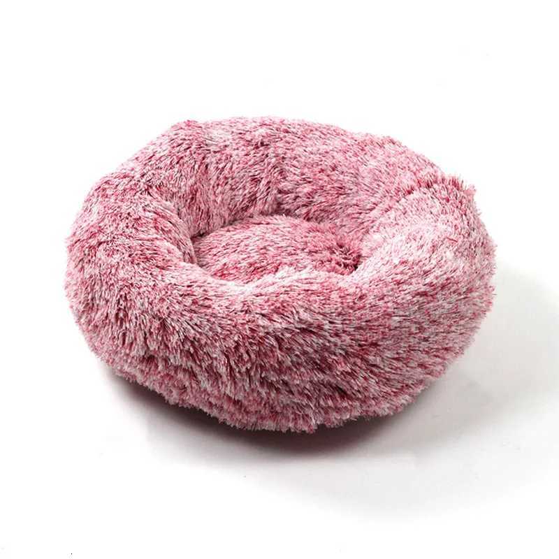 Plush Pet Nest Winter Cat Nest Dog Nest Warm Detachable and Washable Round Cat Nest Pet Bed Seasonal Universal Decoration Home M251217