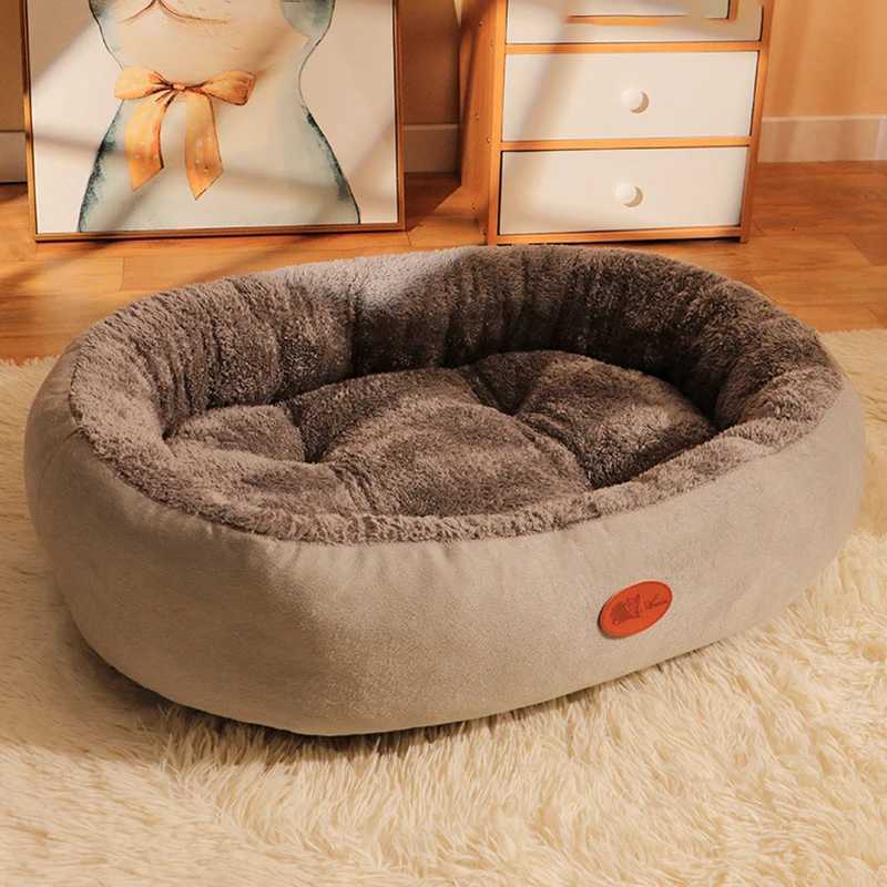 Dog Cat Bed Super Soft Pet Winter Warm Cat Nesk Cushion Large Medium Small Dog Sofa Bed Pet Kennel Home Products Accessories M251217