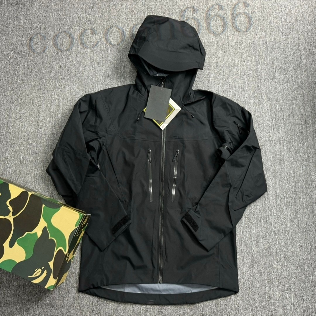 Men Jacket Three Layer Outdoor zipper jackets warm Waterproof Jackets For sports Women SV/LT GORE-TEXPROS Jacket Male Casual Lightweight Hiking Jacket S -XXL