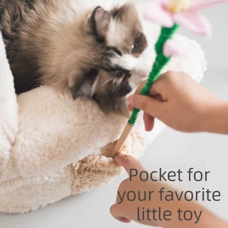 Warm Cat Sofa Bed Sleeping Soft Teddy Detachable Dog Sofa Bed Couch Luxury Small Medium Puppy Sofas Beds Cheap Pet Supplies M251217