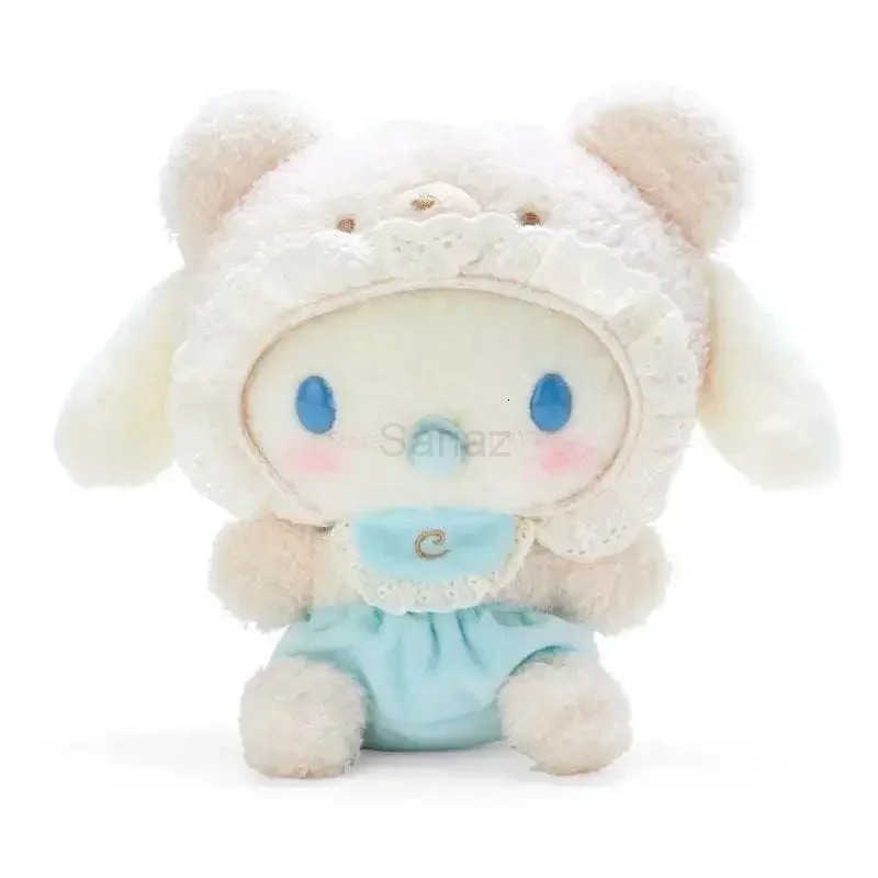 Sanrio Miniso Cinnamoroll Melody Kuromi Pochacco Plush Doll Hello Kitty Latte Bear Series Stuffed Plushine Toy Brithday Gifts H251217