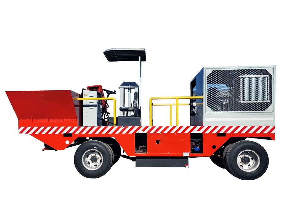 Automated Precast Kerb Slipform Machine with Compaction