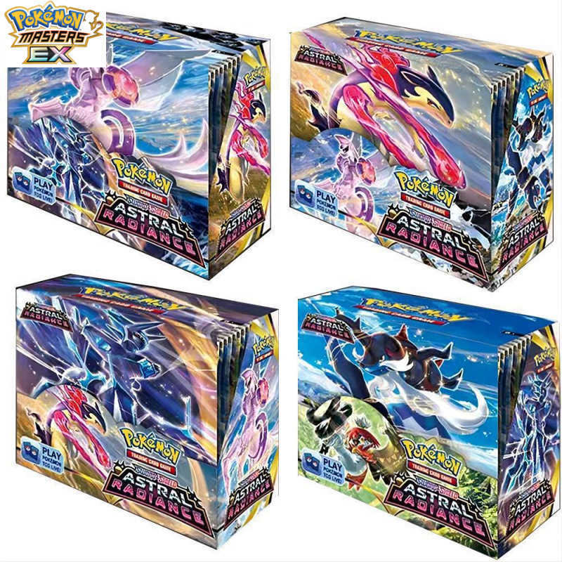 Pokemon English Cards Prismatic Evolutions Pokemon Cards Booster Box Blind Box Pocket Monster L251217BKM2