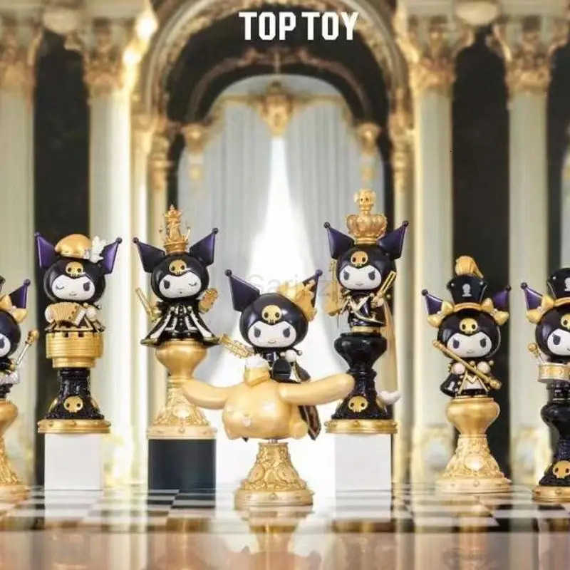 Sanrio HOT kuromi box blind toy chess kawaii series ornaments animation peripheral childrens birthday present christmas model H251217