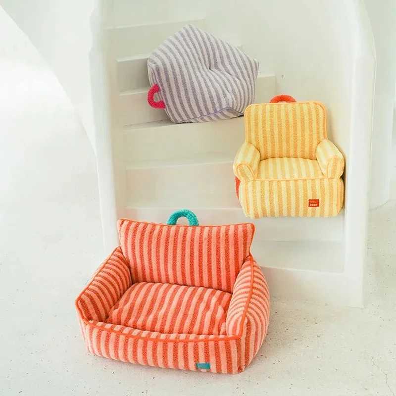 Cat Warm Mats Super Soft Small Dogs Winter Warm Sofa Beds Thicken Pet Fleece Nest Puppy Kitten Washable Sofa M251217