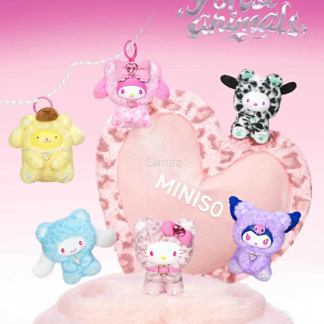 Sanrio Genuine Forest Vibes Blind Box - Vinyl Plush Pendant Figure Dolls Maymei Blind Box Toys Girls Christmas Gifts H251217