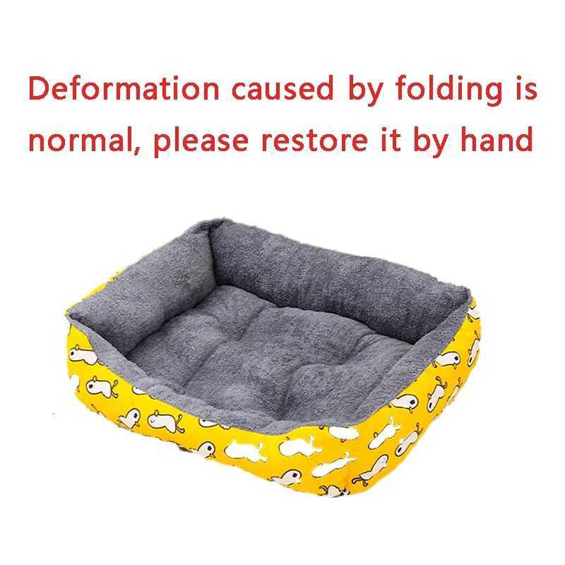 Large Dog Bed Warm Bed for Cats Sofa Dog House Thicken Cat Mat Breathable Basket for Dog Supplies M251217