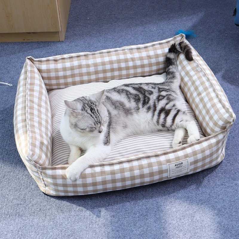 Cats Mat Dog Nest Removable And Washable Comfortable Four Seasons Small And Medium Sized Dog Nest Cat Nest Pet Supplies New M251217