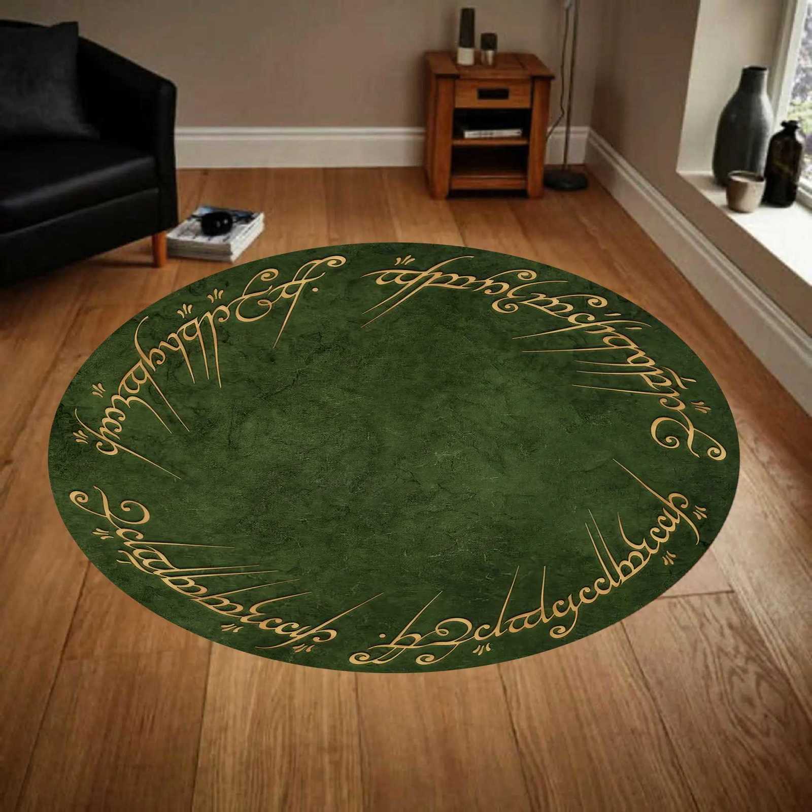 Legendary Movie Rug Living Ro Round Rug ar He Rug Ring Round Rug Lord ar Rug Fantastic Rug The Hobbit Rug Y251216