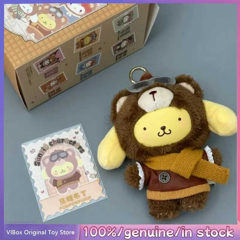 Sanrio Authentic Stock V1 V2 V3 British Afternoon Tea Series Blind Box Vinyl Doll Handmade Pendant Decorative Girl Gift Mystery Box H251217