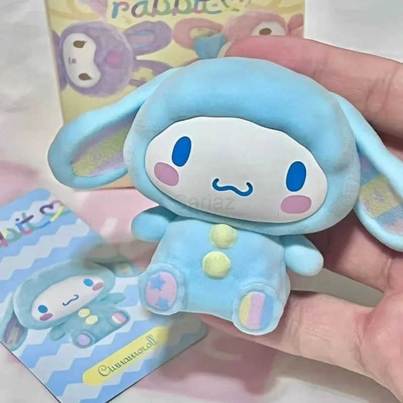 Sanrio Blind Box Rabbit My Melody Pochacco Kuromi Anime Figurines Models Decorative Cartoon Dolls Toy for Friends Gift H251217