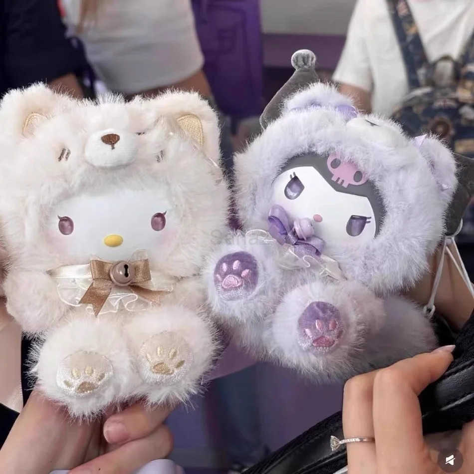 Sanrio Characters Fox Island Series Vinyl Blind Box Toys Cute Cartoon Hello Kitty Kuromi Pendants Trendy Collectible For Adults H251217