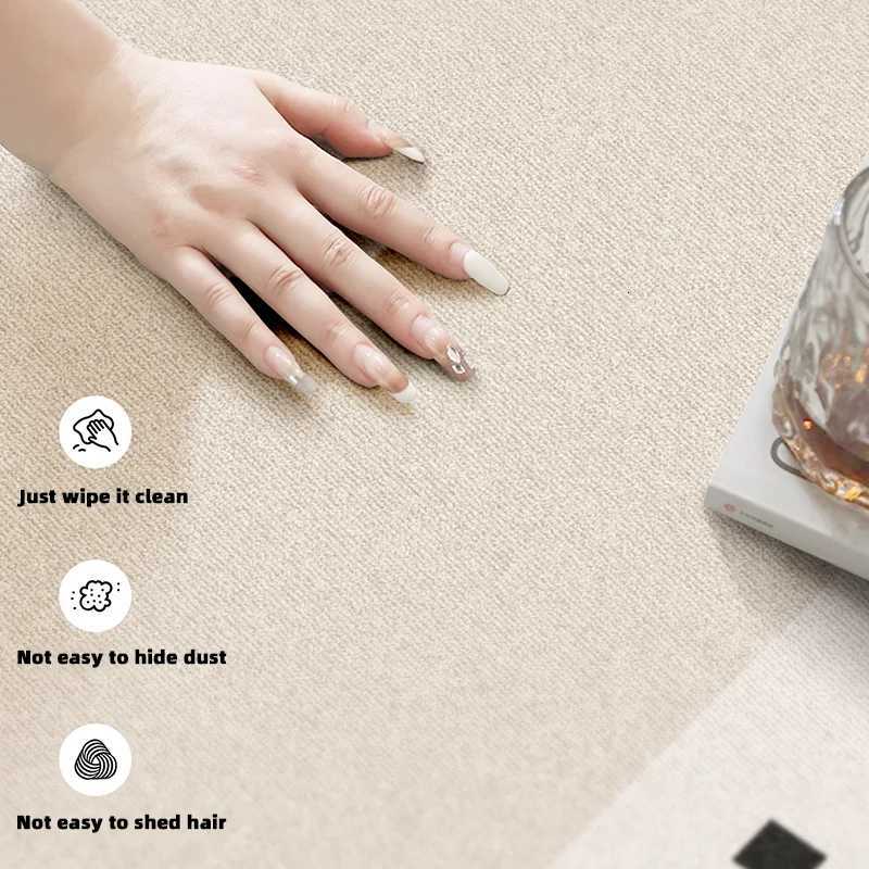Beige Living Ro Carpet Large Area Style Round Bedro Rug Modern Fashion He Decoration Coffee Table Sofa Mats Alfbra Y251216