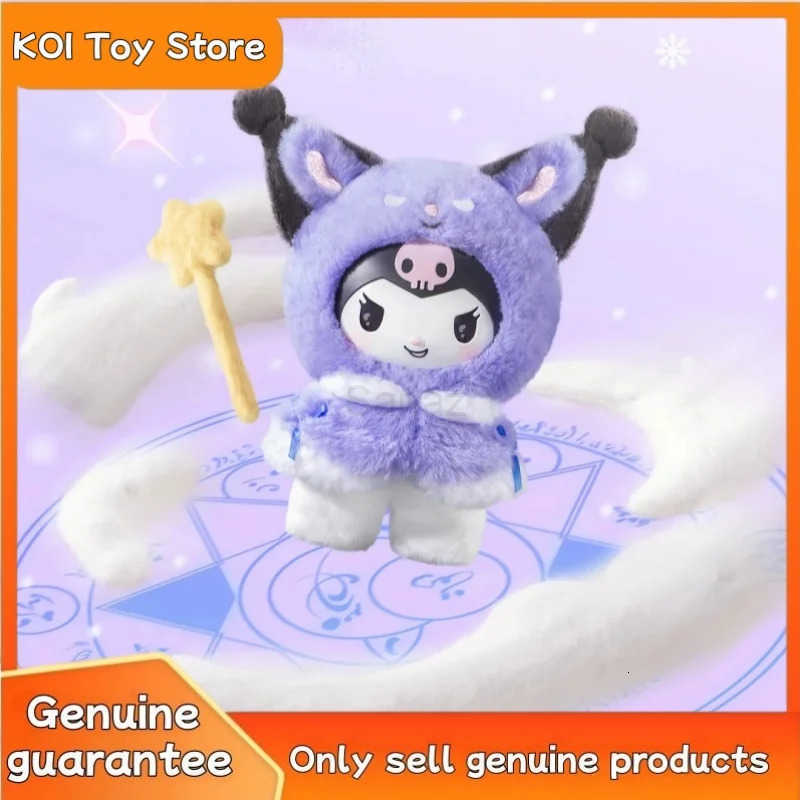 Sanrio NEW Genuine Little Cape Series Vinyl Plush Pendant Blind Box Trendy Play Mystery Box Christmas Birthday Gift Desktop Ornament H251217