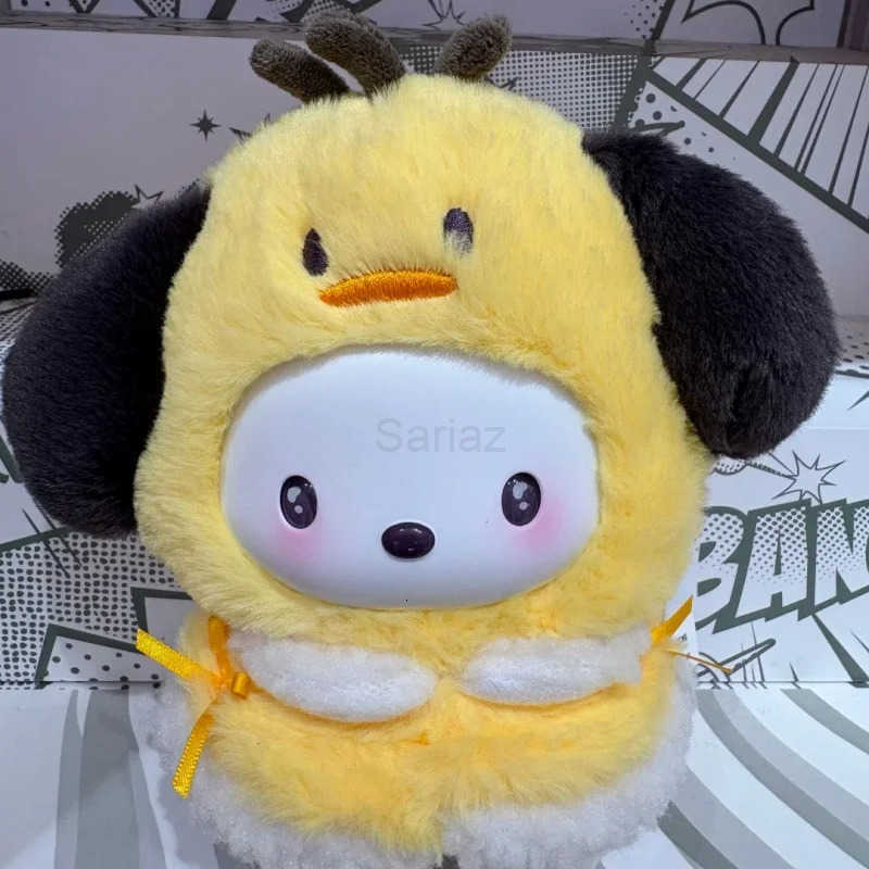 Sanrio Original Little Cape Series Blind Box Kawaii Vinyl Plush Pendant Figure Doll Trendy Toys Mystery Box Girl Christmas Gifts H251217