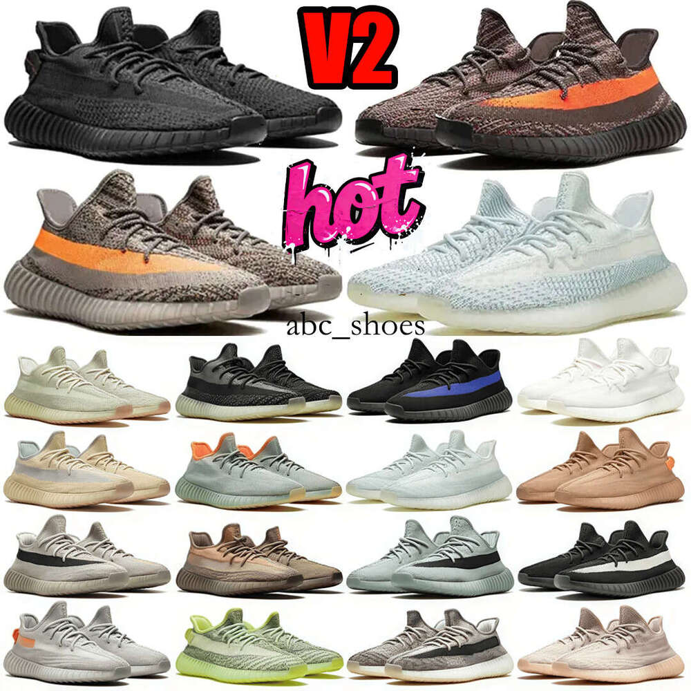 Hot Running Designer For Men Womens V2 Casual Shoes Mesh Triple Black Red White Light Blue Tint Unisex Outdoor Trainers Sports Top Sneakers 36-50