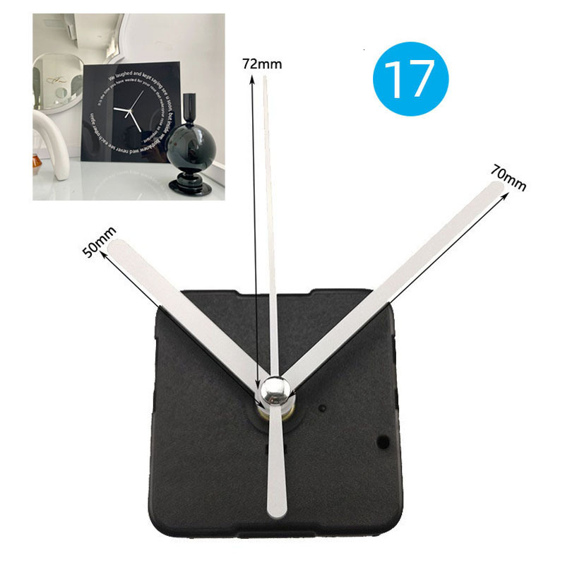 Wall Clocks 10pcs Wholesales 18.5mm DIY Quartz Clock Movement Kit Spindle Mechanism shaft Classic Hanging Watch Repair Replacement 220930