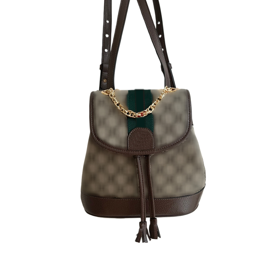 Adjustable Shoulder Strap Minibag with Elastic Drawstring Details