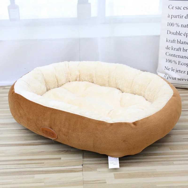Autumn/Winter Warm Pet Nest Big Dog Mat Oval Teddy Dog Cat Nest Golden Retriever Comfortable Cozy Pet Bed M251217