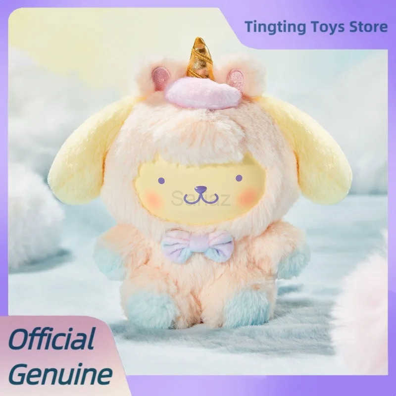 Sanrio Genuine Dreamy Unicorn Series Blind Box Cute Bag Pendant Figure Doll Mystery Box Vinyl Plush Pendant Toys Christmas Gift H251217