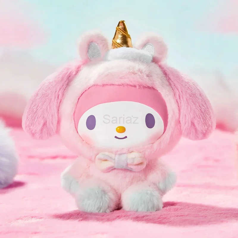 Sanrio Genuine Dreamy Unicorn Series Vinyl Blind Box Kawaii Plush Pendant Figurine Doll Ornaments Trendy Toys Mystery Box Gift H251217