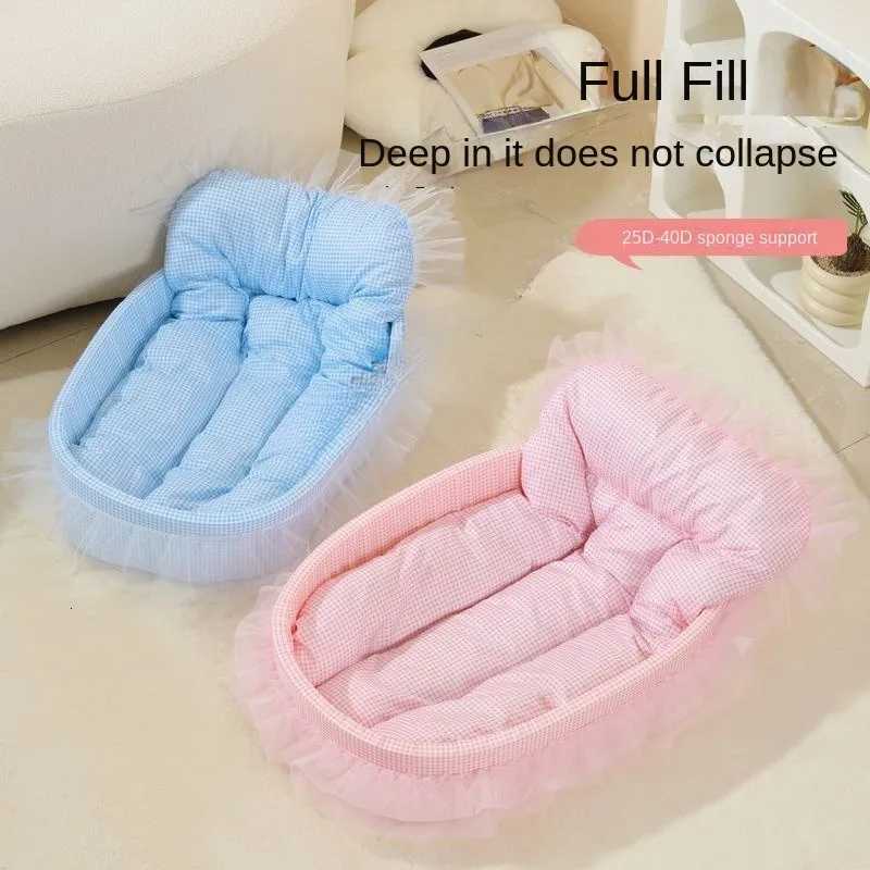 Four-Season Universal Cat Bed Non-Sticky Fur Small Pet Small Dog Washable Teddy Bichon Frise Light Soft And Sticky Cat M251217