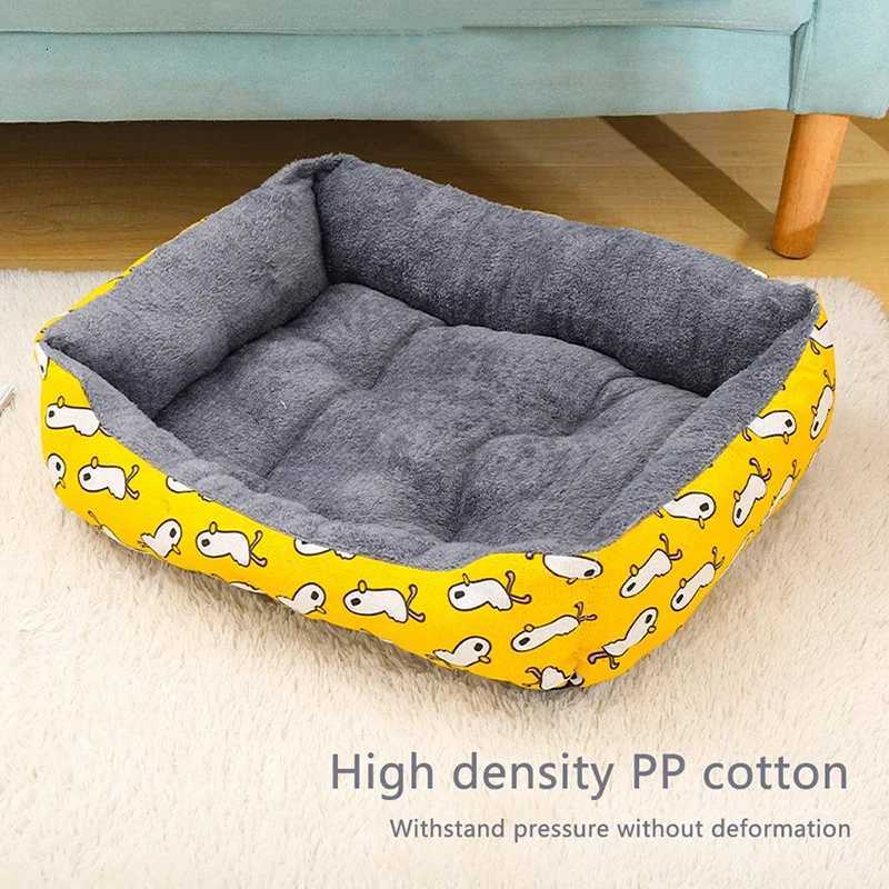 Large Dog Bed Warm Bed for Cats Sofa Dog House Thicken Cat Mat Breathable Basket for Dog Supplies M251217