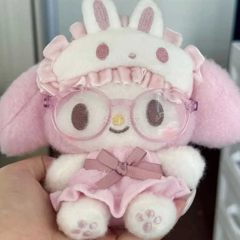 Sanrio Kawaii My Melody Bag Pendant Doll Pajamas Eye Mask Series Pendant Key Chain Birthday Gift H251217