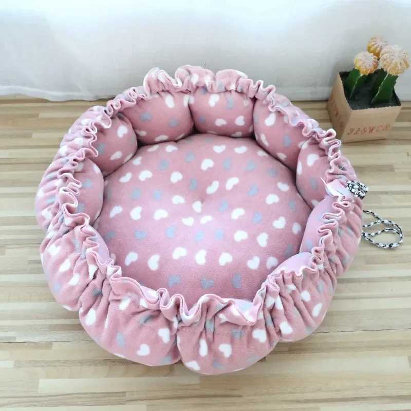 Drawstring Creative Soft Warm Nest Dual-Use Adjustable Pet Bed Nest Bed Pet Cushion For Cats Puppies Pet Supplies M251217