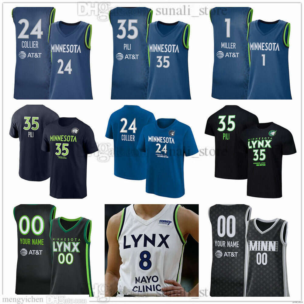 2025 Women Minnesota Lynx Basketball Jerseys 2 Natisha Hiedeman 4 Reigan Richardson 6 Bridget Carleton 7 Anastasiia Olairi Kosu 8 Alanna Smith 9 Grace Berger Printed