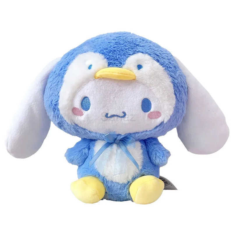 Sanrio 20cm Cinnamoroll Peluch Toy Cartoon Penguin Plushies Soft Stuffed Pillow Toy Home Decor Plushie Doll Girl Birthday Gift H251217