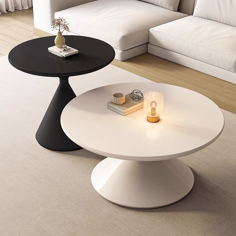M12173 Coffee table, living room, home use, small apartment, side table, coffee table, meeting table, round