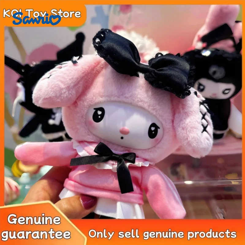 Sanrio Genuine Kuromi Melody Angel Garden Series Vinyl Plush Blind Box Kawaii Mystery Box Pendants Doll Decor Toys Girl BirthdayGifts H251217