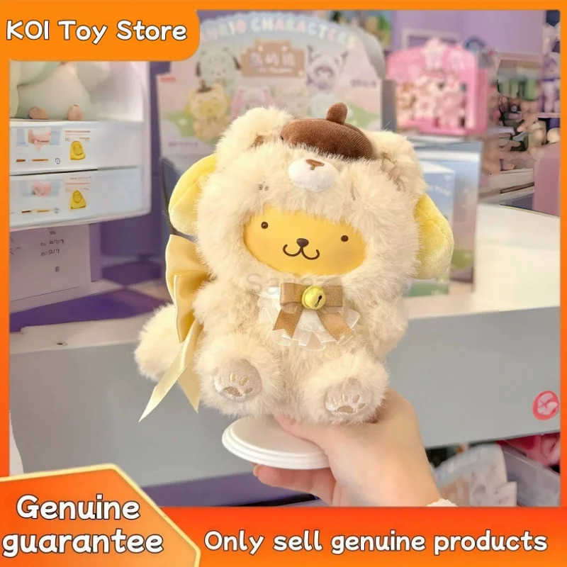 Sanrio New Genuine Island Fox Plush Vinyl Series Blind Box Kuromi Trendy Play Pendant Girls Pendant Mystery Box Birthday Friend Gift H251217