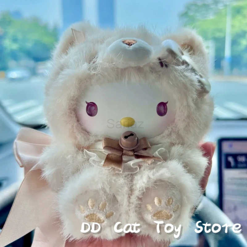 Sanrio Genuine Island Fox Series Plush Vinyl Blind Box Kawaii Kt Kuromi Mylody Figure Mystery Box Bag Pendant Surprise Xmax Gift H251217