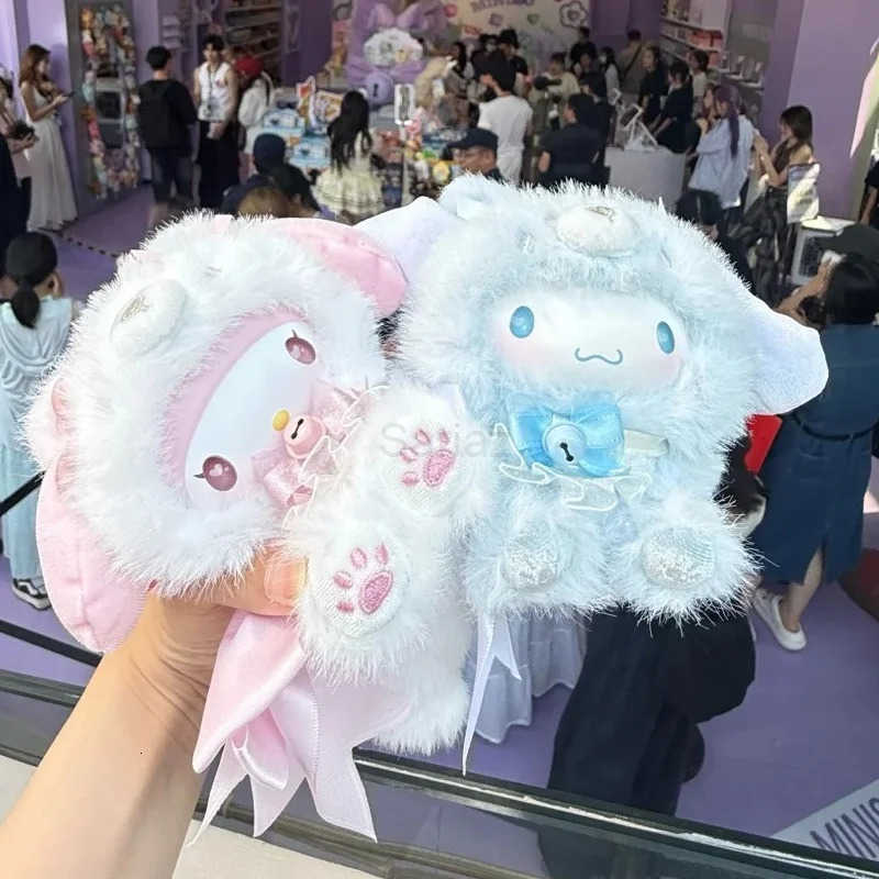 Sanrio Genine Name Creation Island Fox Plush Vinyl Series Kawaii Kuromi My Melody Hello Kitty Blind Box Cute Doll Pendant Gift H251217