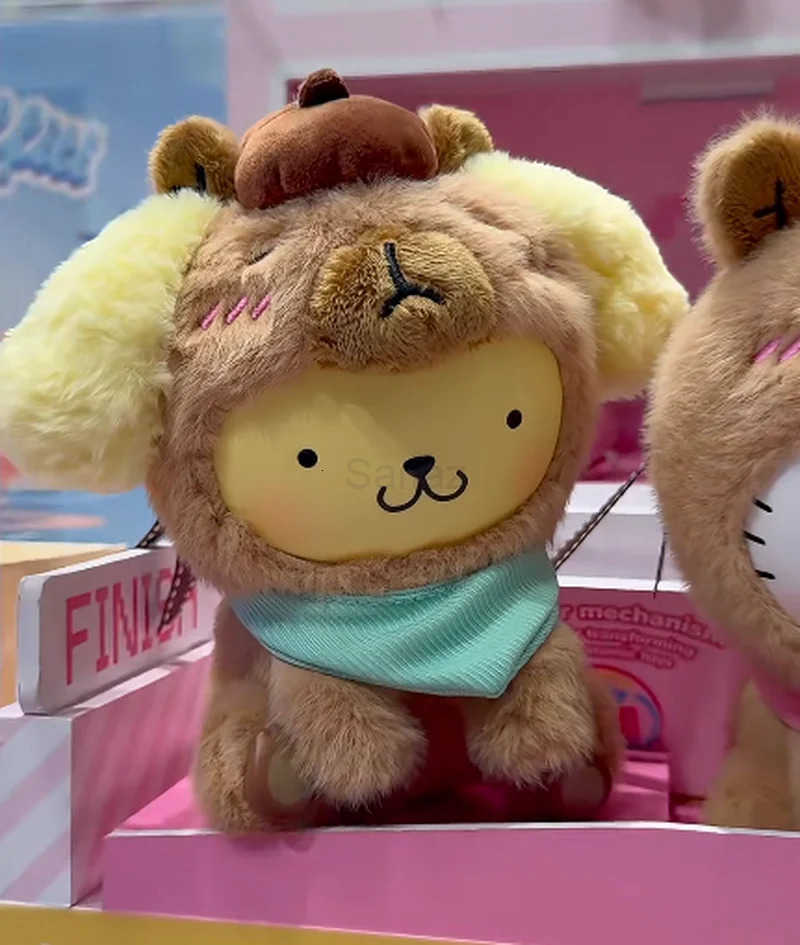 Sanrio Kuromi Kity My Melody Zen Capybara Series Plush Vinyl Blind Box Model Figurine Gift for girls H251217