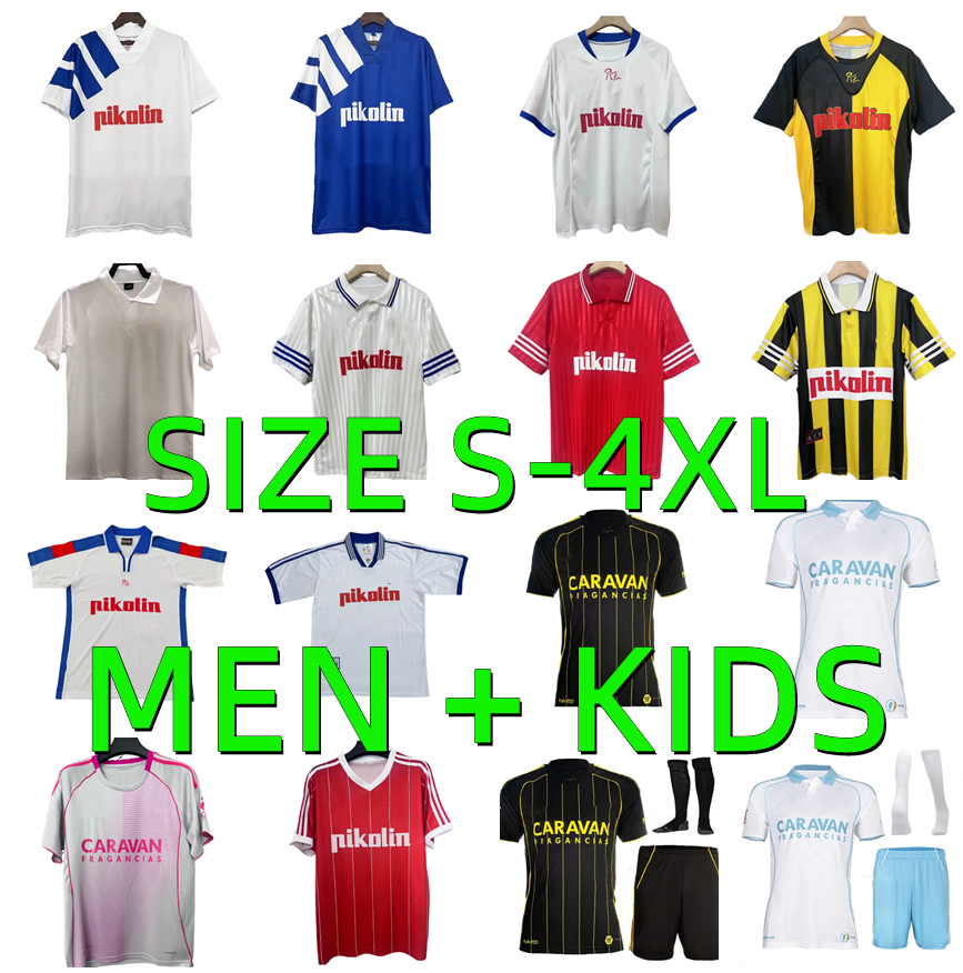 25 26 SOBERON Real Zaragoza Soccer Jerseys 1992 1993 1994 1995 1996 1997 1998 2001 2002 2004 Retro MORIENTES DAVID VILLA MARCOS 2025 2026 football shirt men kids kit