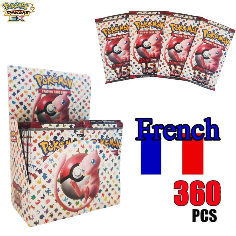 French 360 Pokmon Cards Magic Booster Pack Sword and Shield Series Blind Box Pet Shiny Cards L251217G51A