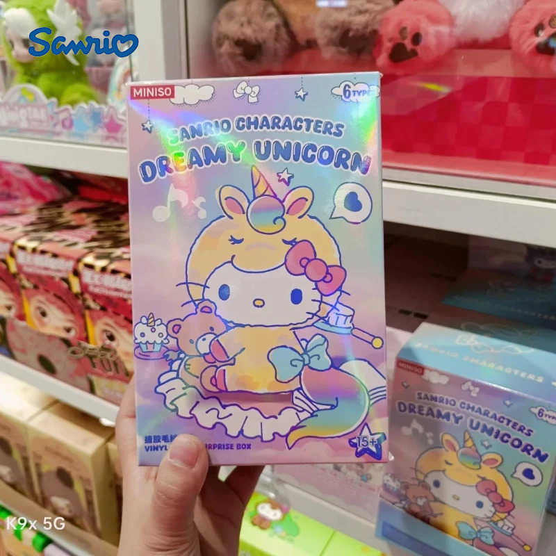 Sanrio Genuine Dream Unicorn Series Blind Box Toys Vinyl Doll Mystery Box Figure Doll Ornaments Toys Key Christmas Birthday Kid Gift H251217