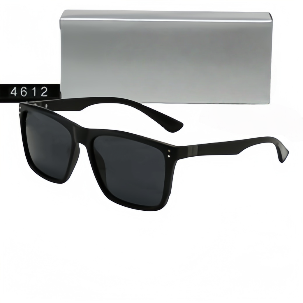 4612 Men Classic Brand Retro women Sunglasses Luxury Designer Eyewear Metal Frame Designers Sun Woman glass lenses With box