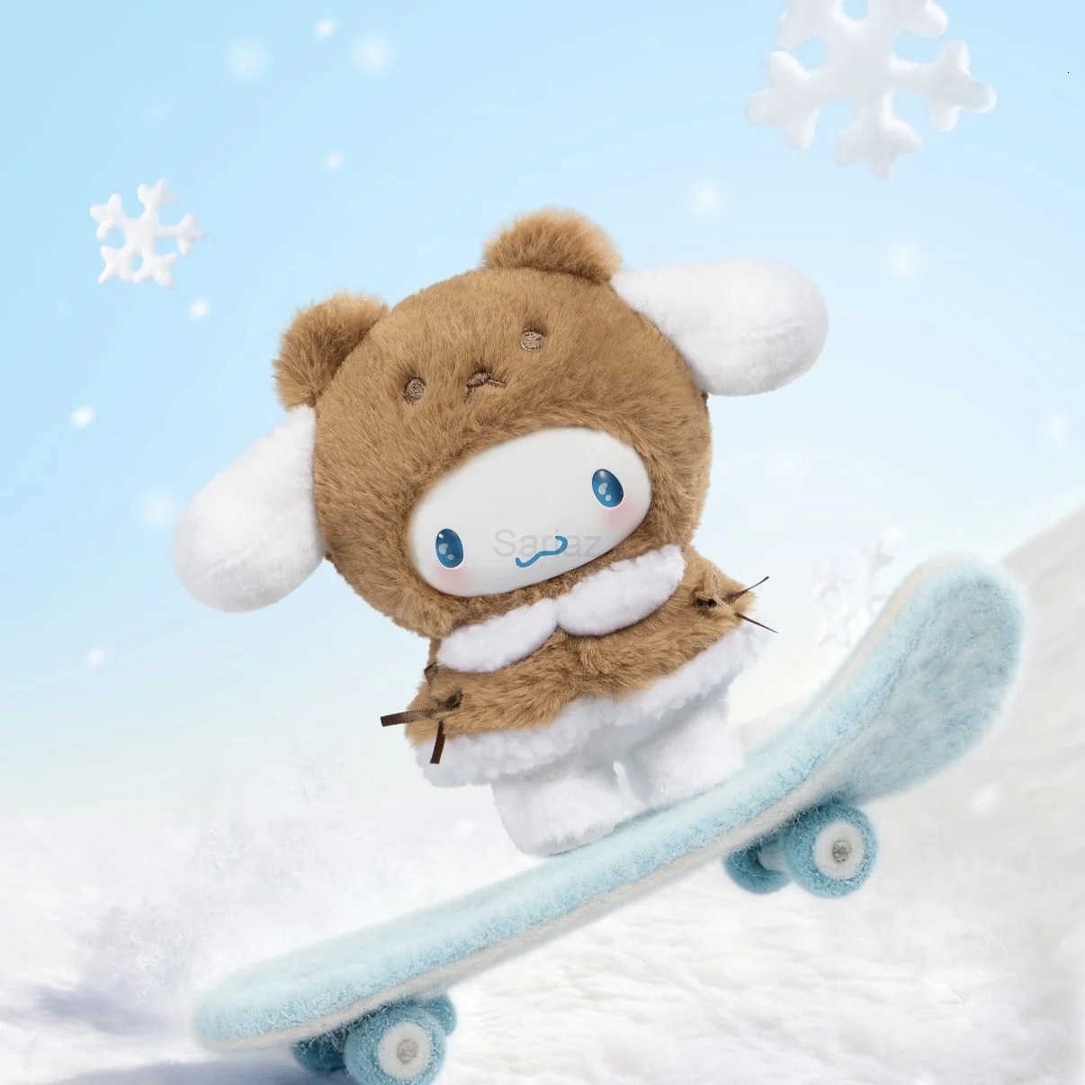 Sanrio Genuine Little Cape Series Blind Box Lovely Vinyl Plush Pendant Figure Doll Trendy Toy Mystery Box Key Chain Girl Gift H251217