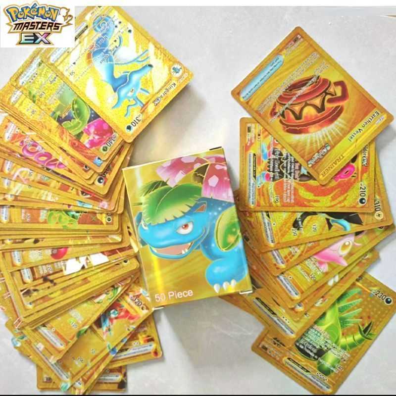 Pokmon Card MEGA Card EX Pokmon Pet Little Flash Card PTCG English Charizard Card L2512172DQG